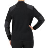 V-Neck Fleece Lined "Commando," Optional Badge Plate, Name Plate and Epaulets Included - Black Back