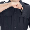Short Sleeve Polyester Supershirt® - Dark Navy - Pen Pockets