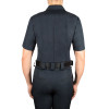 Women's Short Sleeve Polyester Supershirt® - Dark Navy - Back