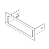 1-Piece Equipment Mounting Bracket (C-EB30-APS-1P) (isoview drawing)