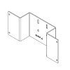 1-Piece Equipment Mounting Bracket (C-EB35-RHP-1P) (isoview drawing)