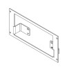 1-Piece Equipment Mounting Bracket (C-EB40-SSP-1P) (isoview drawing)