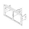 1-Piece Equipment Mounting Bracket (C-EB45-AP2-1P) (isoview drawing)