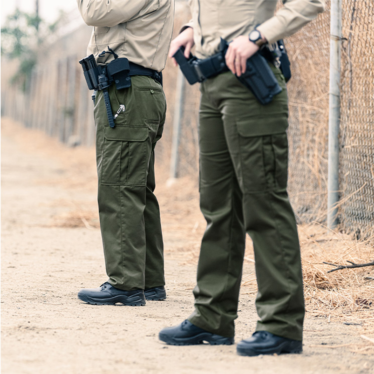 Polar Cord Surf Pants - Uniform Green | Flatspot