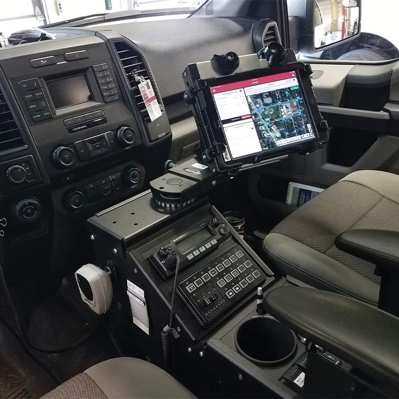 Universal Sloped Front Console Box - Parr Public Safety