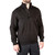 1/4 Zip Job Shirt - Black (front) 1/4 Zip Job Shirt - Black (front)