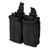 Flex Double Pistol Mag Pouch 2.0 - Black (angled) Flex Double Pistol Mag Pouch 2.0 - Black (angled)
