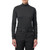 Women's Mock Neck Long Sleeve Top - Black (front) Women's Mock Neck Long Sleeve Top - Black (front)