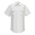 Men's Command 100% Polyester Short Sleeve Shirt with Zipper - White Men's Command 100% Polyester Short Sleeve Shirt with Zipper - White