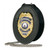 Deluxe Oval Recessed Badge Holder with Clip - Unfolded Deluxe Oval Recessed Badge Holder with Clip - Unfolded