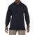 Men's Professional Long Sleeve Polo - Dark Navy - Front Men's Professional Long Sleeve Polo - Dark Navy - Front