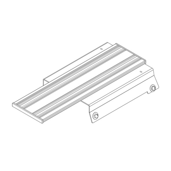 Tunnel Mount Assembly for 2021+ Chevrolet Tahoe (isoview drawing)