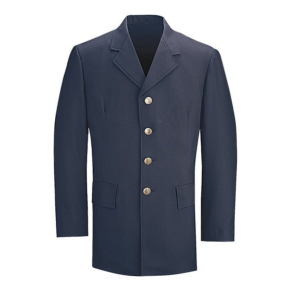 Men's Command 100% Polyester Single Breasted Dress Coat - LAPD Navy