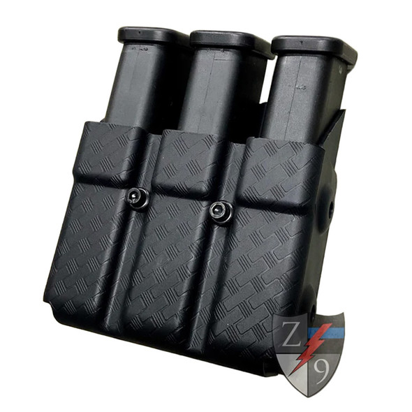 Triple Mag Case - Glock 9/40 - Basketweave