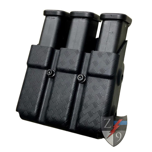 Triple Mag Case - Other 9/40 - Basketweave