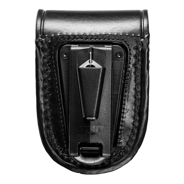 Centurion Case for Chain/Hinge Handcuffs - Black - Back