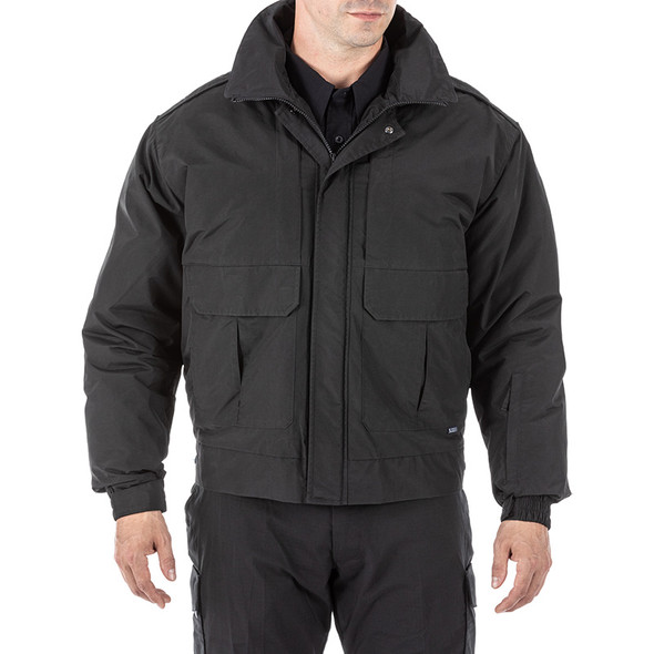 Signature Duty Jacket - Black - Front