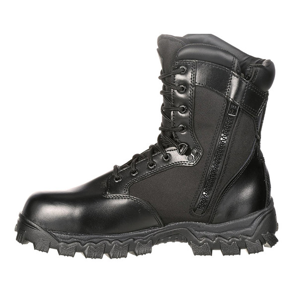 Rocky AlphaForce Zipper Composite Toe Public Service Boot - Left