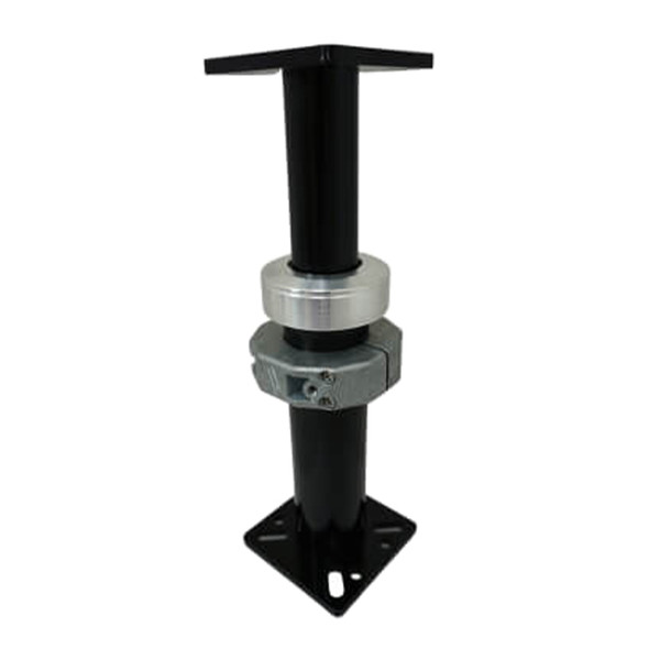 8.5" Heavy-Duty Telescoping Pole Kit for Wide VSX Console with Front Printer Mount for 2021+ Chevrolet Tahoe PPV & SSV