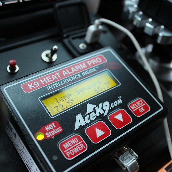 K9 Transport Heat Alarm Unit Option - Installed K9 Transport Heat Alarm Unit Option - Installed
