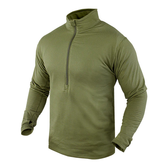 Base II Zip Pullover - Olive Drab