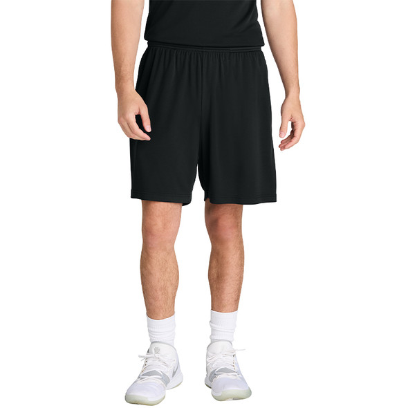 Sport-Tek® PosiCharge® Competitor™ 7" Pocketed Short - Black