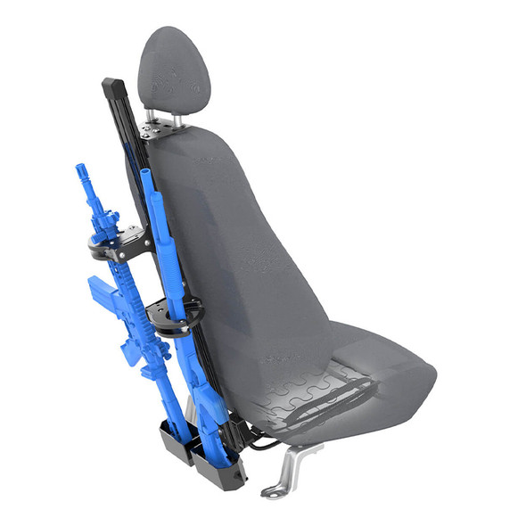 Dual Handcuff-Lock Headrest Mount