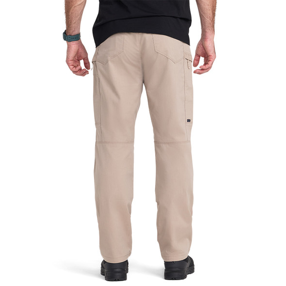 5.11® Men's Regular Fit Stretch APEX® Cargo Pant - Khaki - Back