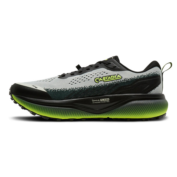 Men's Cascadia 20 - Grey/Black/Nightlife - Left
