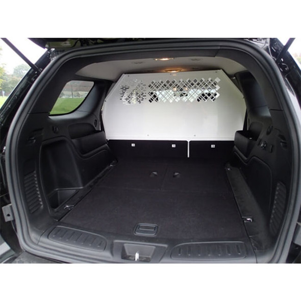 Standard White K9 Transport System for 2011-2022 Dodge Durango (closed interior)