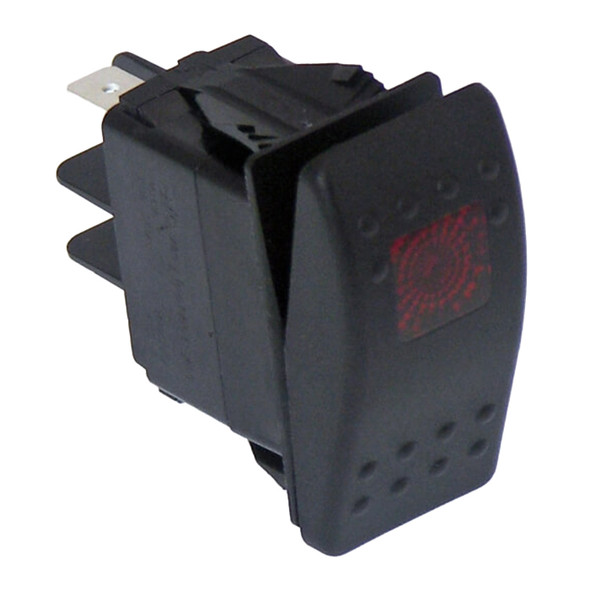 Black Paddle Type Rocker Switch (C-SW-2) - Parr Public Safety