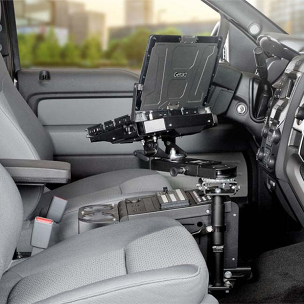 Console Leg Kit for 2009-2014 Ford F-150 (installed)