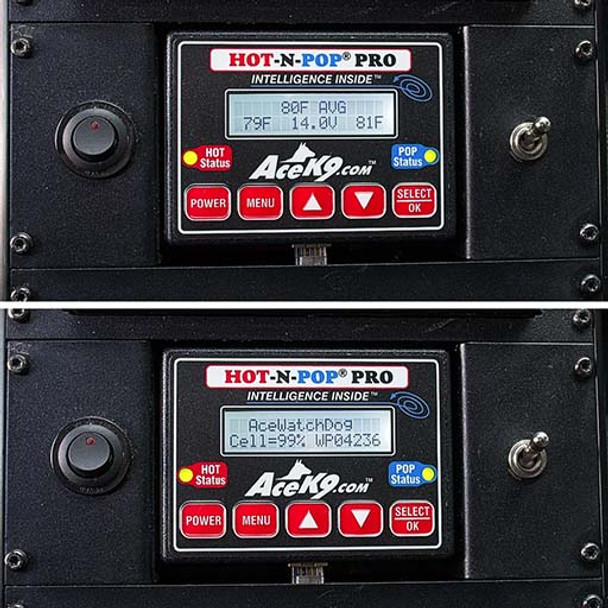 K9 Hot-N-Pop PRO (installed double view)