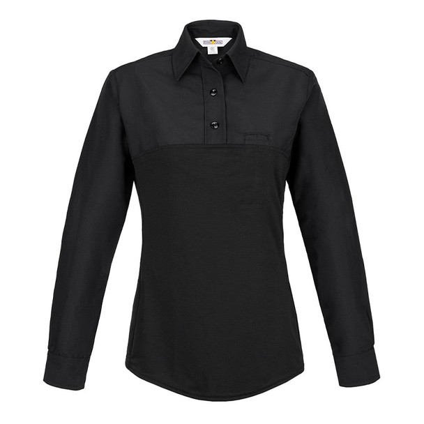 Women's Command Hybrid Long Sleeve Patrol Shirt - Black