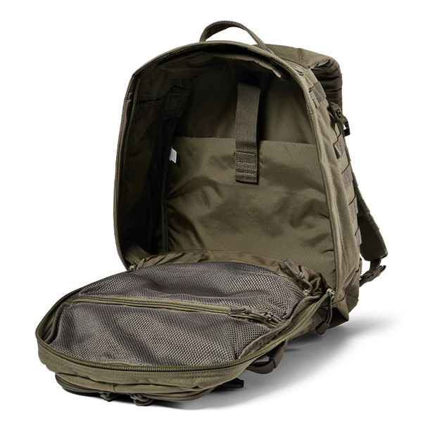 RUSH24 2.0 Backpack 37L - Ranger Green (main compartment)