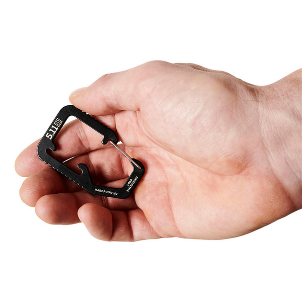 Hardpoint M2 Carabiner - Black (in hand)