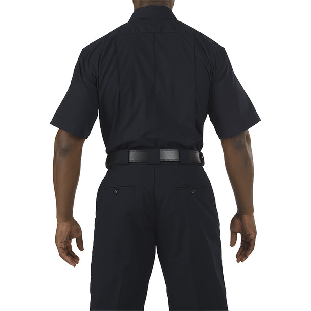 Men's Stryke PDU Class A Short Sleeve Shirt - Midnight Navy (back)