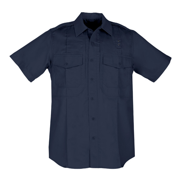 Twill PDU Class B Short Sleeve Shirt - Midnight Navy