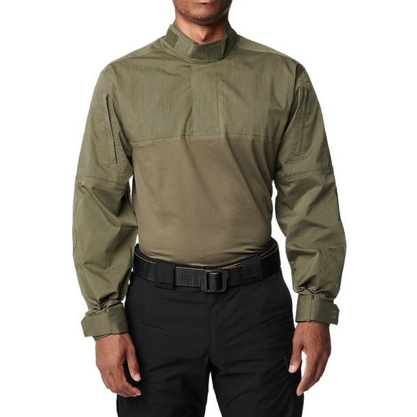 Stryke TDU Rapid Long Sleeve Shirt - Ranger Green (front)