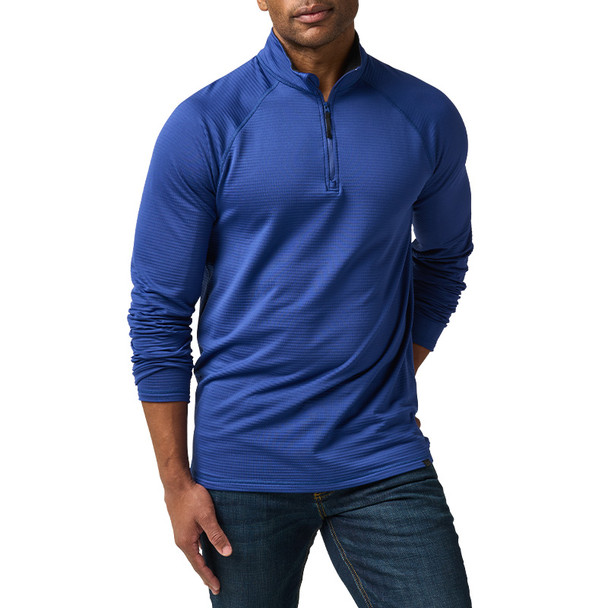Stratos 1/4 Zip - Blue Mussel