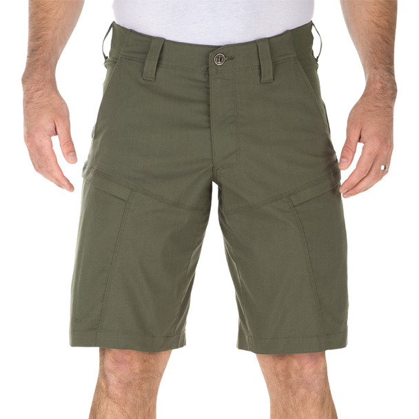 Apex 11" Shorts - TDU Green (front)