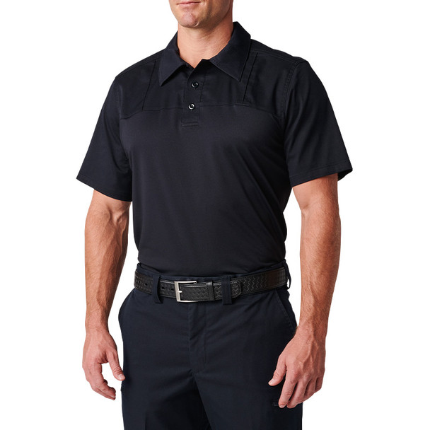 Stryke PDU Twill Rapid Short Sleeve Shirt - Midnight Navy (front)