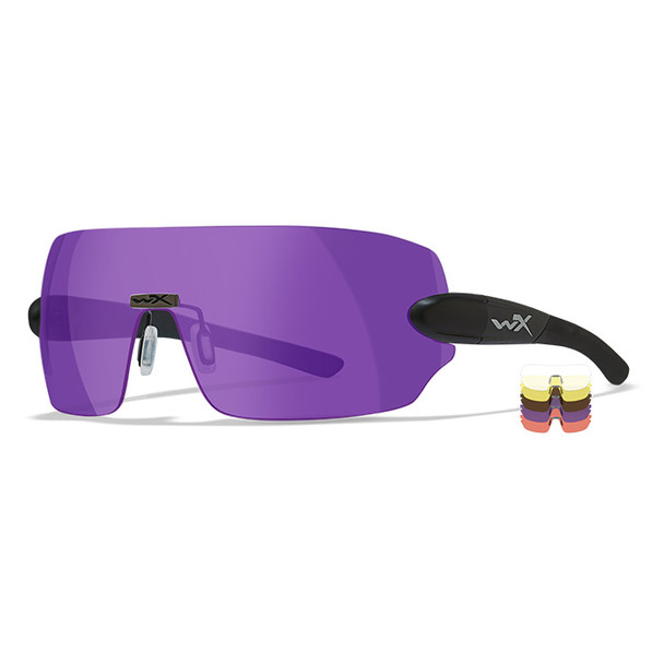 WX Detection - Clear / Yellow / Orange / Purple / Brown Lenses + Matte Black Frame
