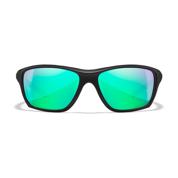 WX Aspect - CAPTIVATE™ Polarized Green Mirror Lens (front)