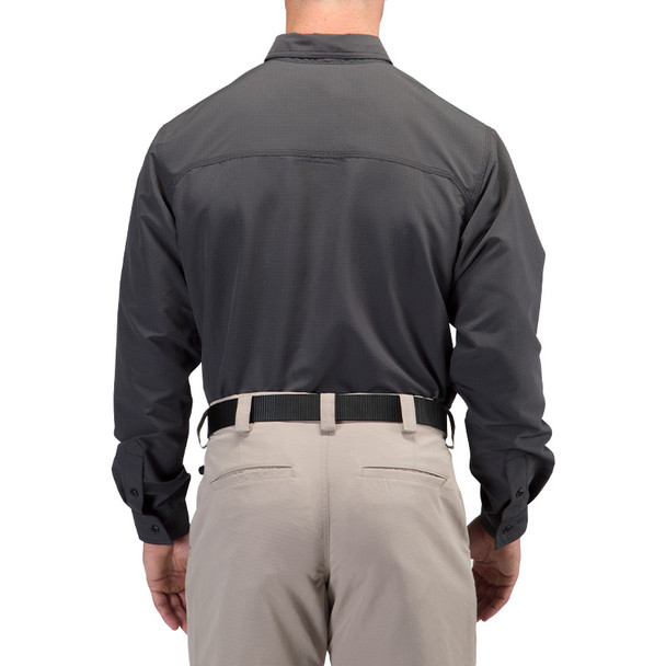 Fast-Tac™ Long Sleeve Shirt - Charcoal (back)