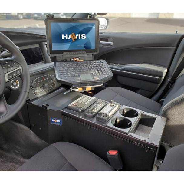 Vehicle-Specific 18" Console (C-VS-1800-CHGR-PM-1) (installed)