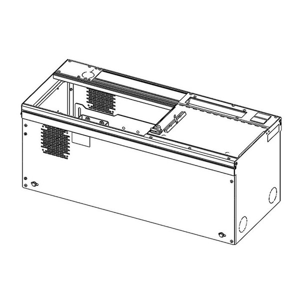 Universal 12.5" Wide Console Solution (isoview drawing)