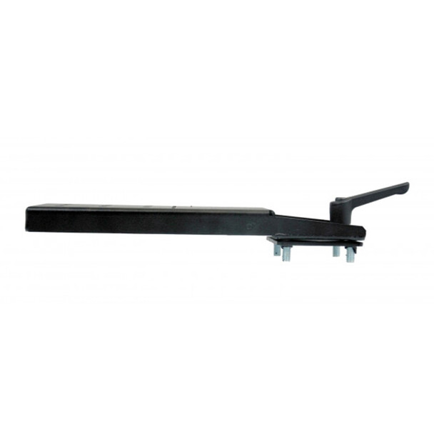 Heavy-Duty Sliding Top Offset Platform, 9" Offset - Side