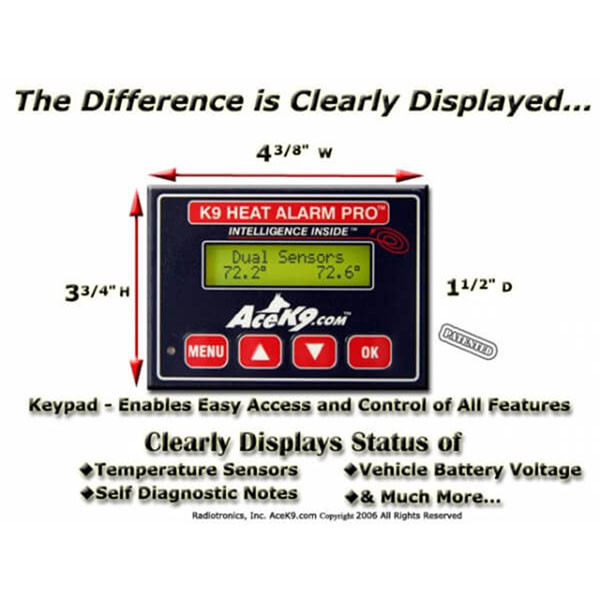 AceK9 Heat Alarm® Pro - Parr Public Safety Equipment