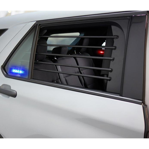 Window Bars for 2020+ Ford Interceptor Utility (installed)
